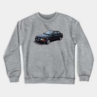 Ford Escort XR3i Mk4 in black Crewneck Sweatshirt